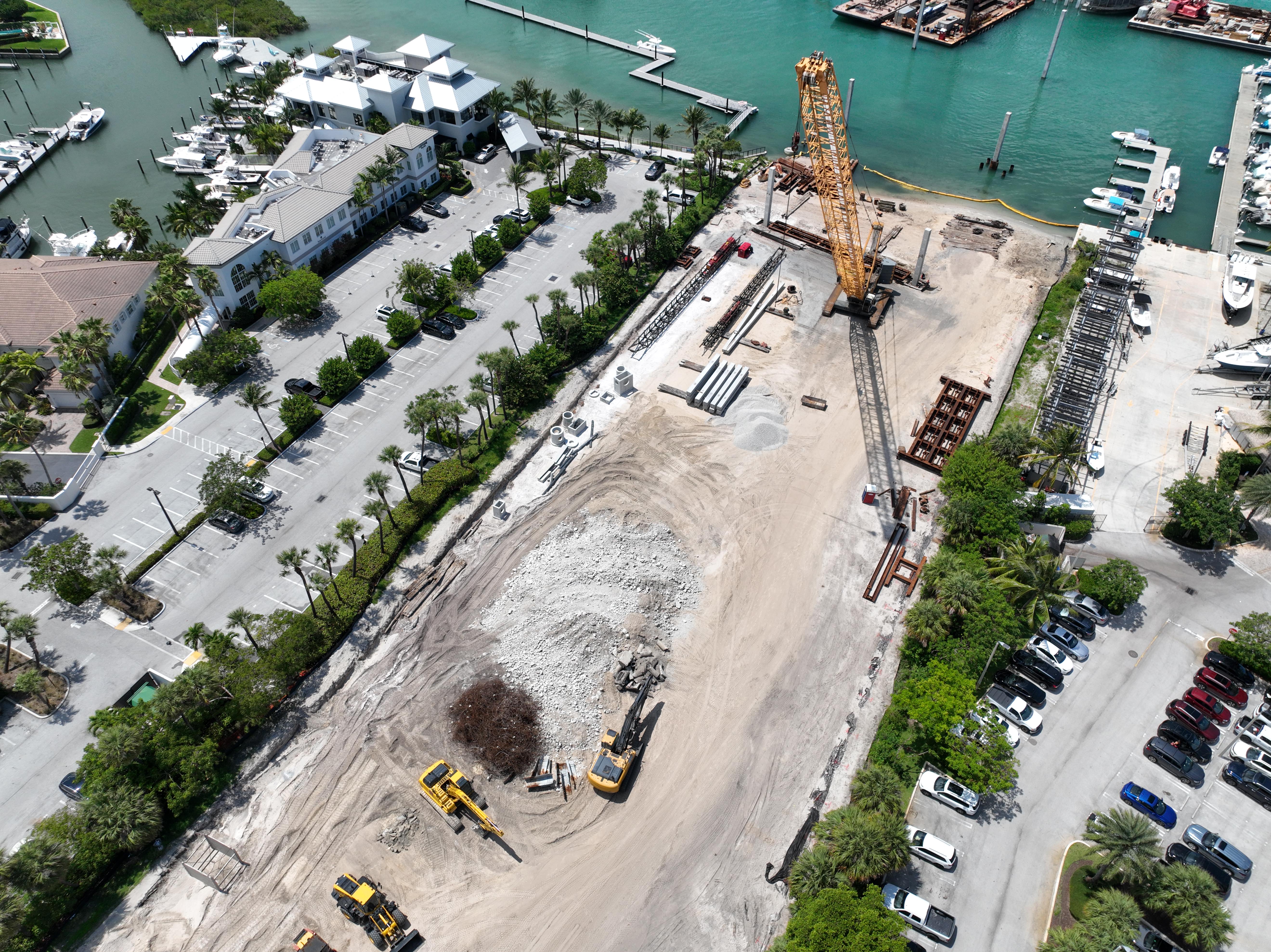 Construction-Aerial-Video Above-The-Horizon Palm-Beach-FL